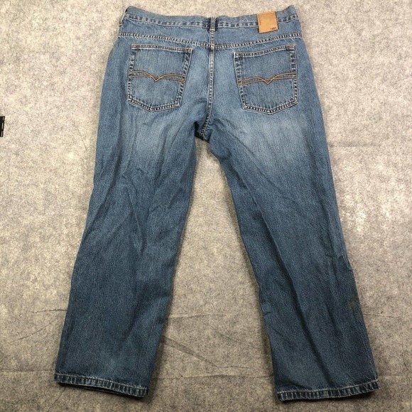 Anchor Blue 38x30 Loose Baggy Vtg 90s Grunge Skate Classic Wash Denim Baggy - Picture 10 of 12